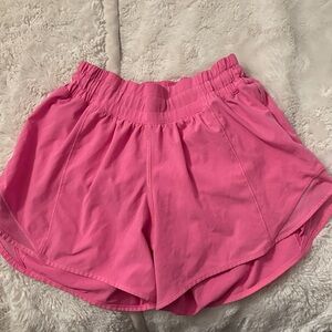 Pink Lulu Hotty Hot Shorts 4”